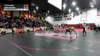 138 lbs Cons. Round 5 - Asher Martinez, Ventura vs Jon Holquin, La Mirada
