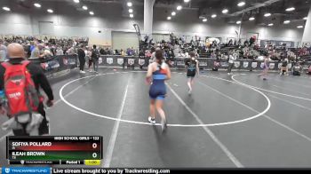 122 lbs Cons. Round 2 - Sofiya Pollard, IA vs Ileah Brown, TX