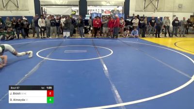139 lbs R-64 - James Bidoli, Seneca Valley vs Donny Almeyda, St. Joseph Regional-NJ