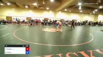 71 lbs Round Of 32 - Dylan Evans, Knights Wrestling Club vs Banks Love, Utah