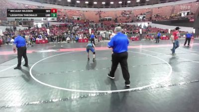 140 lbs 3rd Place Match - Ian Schoenefeld, Askren Wrestling Academy vs Clay Hansel, Hudson Wrestling Club
