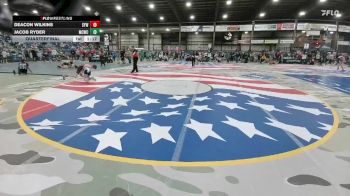 115 lbs Quarterfinal - Jacob Ryder, Magic City Wrestling Club vs Deacon Wilkins, Sturgis Youth Wrestling
