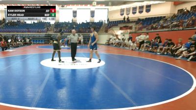 165 lbs Round 1 (16 Team) - Kam Dotson, Jefferson vs Kyler Head, Mary Persons