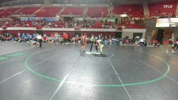 144 lbs Round 4 - Placement (4 Team) - Kade Plunkett, Northwest Eaton vs Hugo Suarez, Conroe Caney Creek