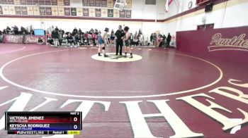 235 lbs Round 2 - Victoria Jimenez, Delta College vs Keyscha Rodriguez, Cerritos College