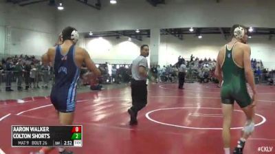 157 Round of 64 Aaron Walker (The Citadel) vs. Colton Shorts (Cal Poly)