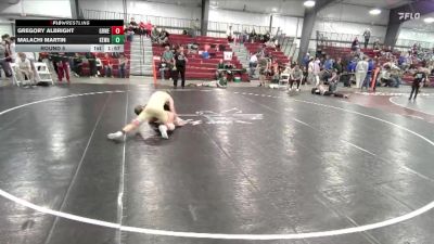 154-156 lbs Round 5 - Gregory Albright, Greeley West vs Malachi Martin, Kelly Walsh