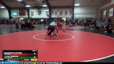 170 lbs Round 2 - Tytan Griffith, West Liberty vs Brannon Flattery, Ottumwa