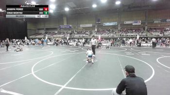 49 lbs Rr Rnd 1 - Joseph Perez, Bear Cave WC vs Cruz Montez, Steel City Reloaded WC