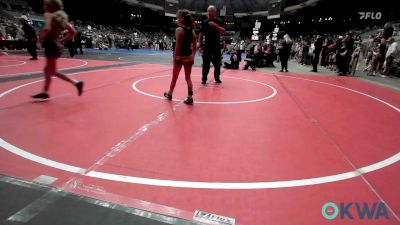 62 lbs Rr Rnd 3 - Kynlee Cary, Owasso Takedown Club vs Jolee Stephens, South Central Punisher Wrestling Club