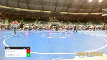 175 lbs Semifinal - Matilda Hruby, Brighton Wrestling Club vs Riley Samarripa, Harrah Little League Wrestling