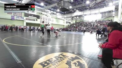 165 lbs Champ. Round 1 - Oscar Sanchez, GRANADA HILLS vs Reed Stone, Cleveland