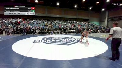 138 lbs Champ. Round 2 - Caine Sae-Wong, Wooster vs Preston Malkin, Foothill