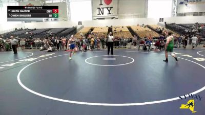 170 lbs Quarterfinal - Owen Englert, HF-L Wrestling vs Luken Gaiser, Canastota Raider Wrestling Club