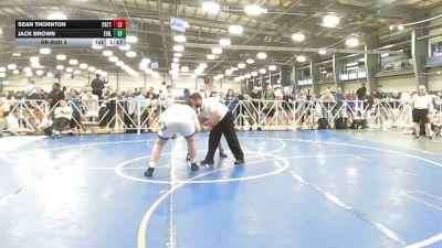 285 lbs Rr Rnd 3 - Sean Thornton, Patton Trained Blue - HSB vs Jack Brown, Evil Empire - HSB