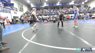 140 lbs Consolation - Ben Fullbright, Vinita Kids Wrestling vs Jaxon Brogdon, Raw Wrestling Club