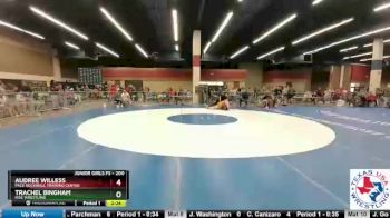 200 lbs Cons. Semi - Audree Willess, Pace Rockwall Training Center vs TraChel Bingham, Rise Wrestling