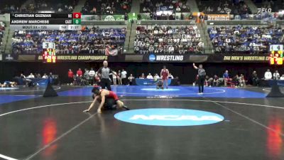 125 lbs Champ. Round 1 - Christian Guzman, North Central (IL) vs Andrew Marchese, VTSU Castleton
