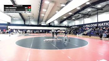 165 lbs 5th Place Match - Seth Weaver, Franklin And Marshall vs Joel Swanson, Messiah