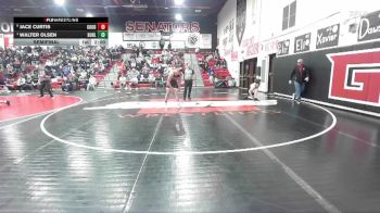 165 lbs Semifinal - Walter Olsen, Buhl vs Jace Curtis, Gooding