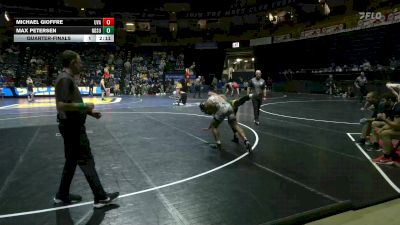 157 lbs Quarterfinal - Michael Gioffre, Virginia vs Max Petersen, North Dakota State