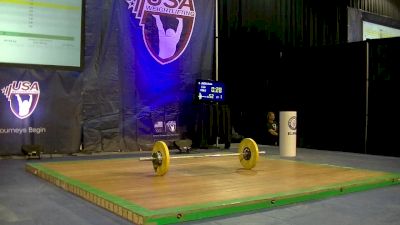 American Open W 53kg C Session Snatch