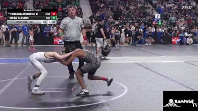 79 lbs Semifinal - Beau Blevins, WTC vs Tyreese Atkinson Iii, Team Of Hard Knox