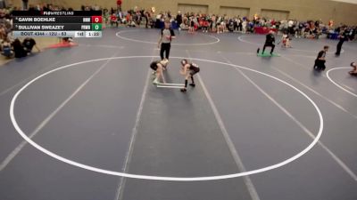12U - 63 lbs Cons. Round 5 - Sullivan Sweazey, Princeton Wrestling vs Gavin Boehlke, No Nonsense Wrestling