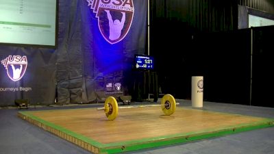 American Open W 58kg D Session Snatch