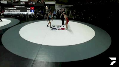 126 lbs Cole Cronan, SJWA - San Joaquin Wrestling Association vs Issac Arismendez, KCWA - Kern County Wrestling Association