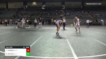 184 lbs 3rd Place - Tyce Raddon, Western Wyoming vs Devin Winston, North Idaho