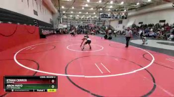 126 Boys Cons. Round 2 - Aron Mayo, Litt Wrestling vs Ethan Cerros, Skyview