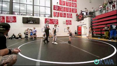 67 lbs Consi Of 4 - David Johnson, Choctaw Ironman vs Lukas Ruzicka, Standfast