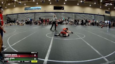 96 lbs Round 3 (8 Team) - Griffin Smith, Warhawks Wrestling vs Lane Gowl, Kraken