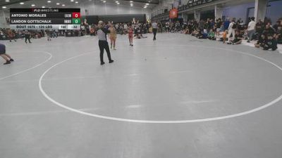 120 lbs 7th Place Match - Antonio Morales, Eagle Empire vs Landon Gottschalk, Immortals