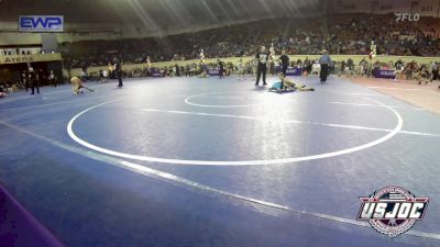 76 lbs Quarterfinal - Tillman Smith, Redskins Wrestling Club vs Gunner Allen, Standfast