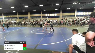 165 lbs Consi Of 32 #2 - Daniel Vergara, Marysville WC vs Haseeb Mahmood, San Marcos HS