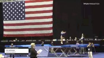 Livi Johnson - Individual Trampoline, Aspire Gymnastics - 2021 USA Gymnastics Championships