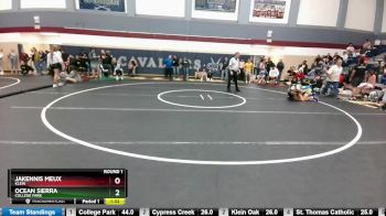 138 lbs Round 1 - Ocean Sierra, College Park vs Jakennis Meux, Klein