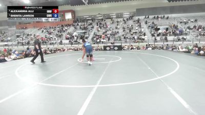 76 Finals kg Champ. Round 2 - Alexandria Alli, USOPTC Women's Resident Freestyle Program vs Shenita Lawson, Cardinal WC