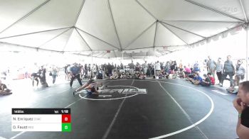 145 lbs Rr Rnd 2 - Naveena Enriquez, Coachella Valley WC vs Olivia Faust, Red Wave