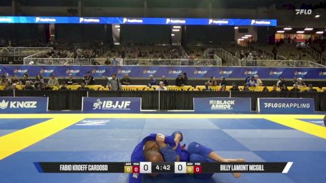 BILLY LAMONT MCGILL vs FABIO KROEFF CARDOSO 2026 Pan Jiu Jitsu IBJJF Championship