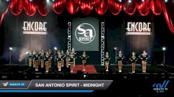San Antonio Spirit - Midnight [2019 Senior - D2 2 Day 2] 2019 Encore Championships Houston D1 D2
