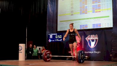 Maddy Myers 114kg/251lb C&J For Gold