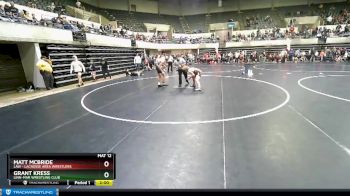 152 lbs Quarterfinal - Grant Kress, Linn-Mar Wrestling Club vs Matt McBride, LAW - Lacrosse Area Wrestlers