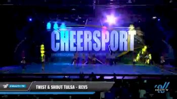 Twist & Shout Tulsa - Rev5 [2021 L5 Senior Coed - Small Day 1] 2021 CHEERSPORT National Cheerleading Championship