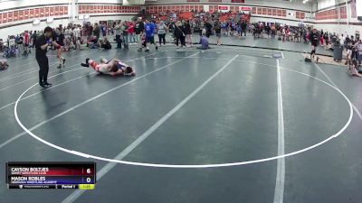 215 lbs Round 1 - Cayson Boltjes, Sidney Wrestling Club vs Mason Robles, Nebraska Wrestling Academy