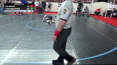 135_B lbs Consi Of 8 #2 - J.r. Spence, Freedom vs Luke Bennethum, Northern Lebanon