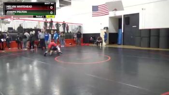 195 lbs Quarterfinal - Melvin Whitehead, Liberty vs Joseph Pelton, Durango