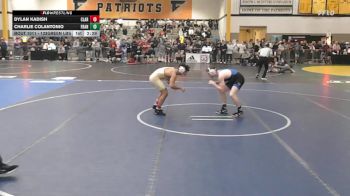 133Green lbs Rr Rnd 1 - Dylan Kadish, Clarion vs Charlie Colantonio, Franklin & Marshall